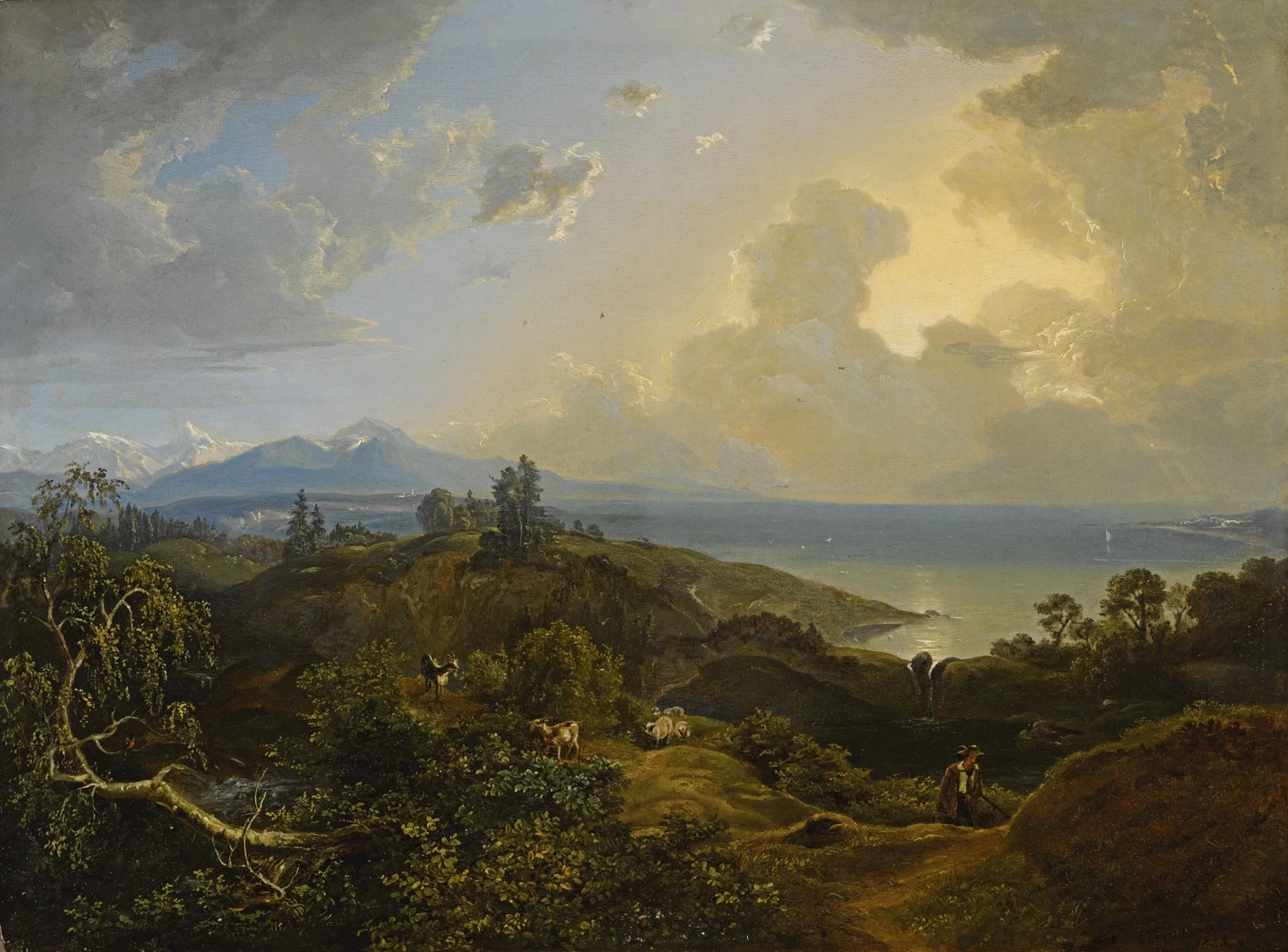 Paesaggio con figure
